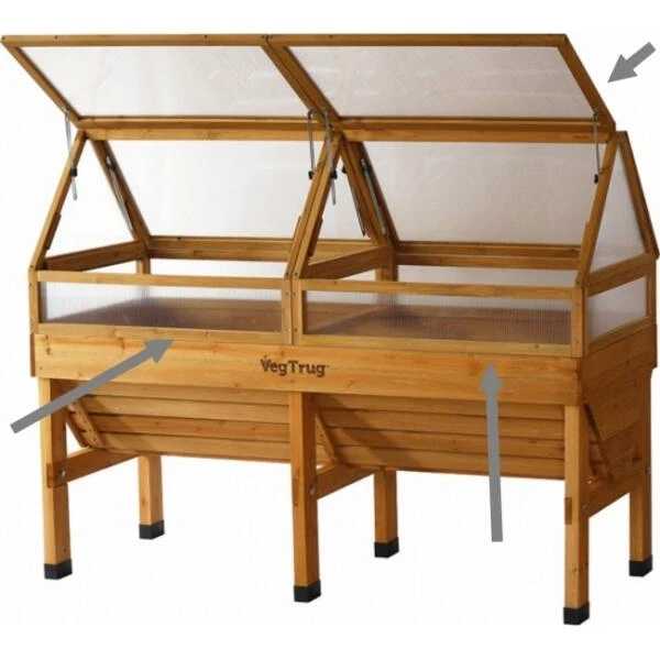 Vegtrug Koude Bak Opbouw - 180 Cm 3 Vegtrug Koude Bak Opbouw - 180 Cm - Afbeelding 2
