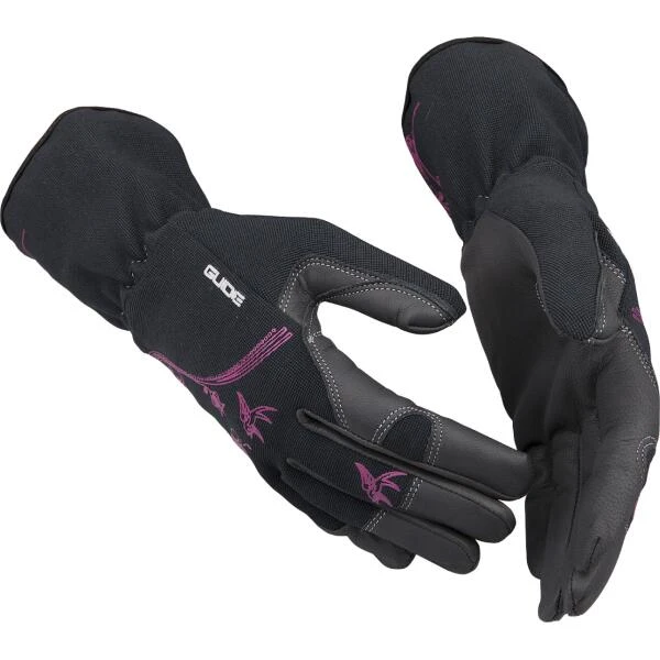 Rozenhandschoenen Met Motief GRIJS - Maat 7 - 1 Paar 3 Rozenhandschoenen Met Motief GRIJS - Maat 7 - 1 Paar