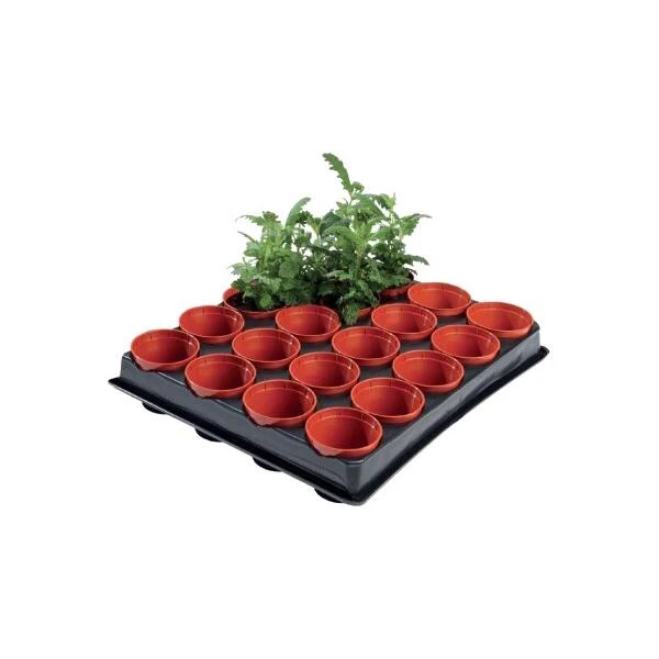 Tray Met 20 Kweekpotjes 6 Cm 3 Tray Met 20 Kweekpotjes 6 Cm