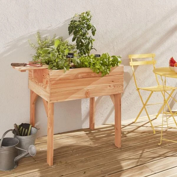 Verhoogde Moestuinbak Freya - 4 Delen 4 Verhoogde Moestuinbak Freya - 4 Delen - Afbeelding 2