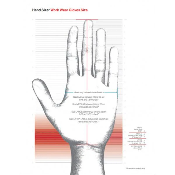 Werkhandschoenen Felco 701 HPPE Vezels - S - 1 Paar 4 Werkhandschoenen Felco 701 HPPE Vezels - S - 1 Paar - Afbeelding 2