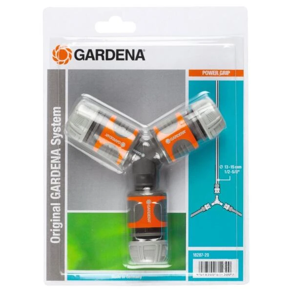3-wegset GARDENA Waterverdeler Voor 13 Mm (1/2'') 3 3-wegset GARDENA Waterverdeler Voor 13 Mm (1/2'')