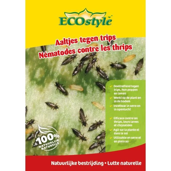 Ecostyle Aaltjes Tegen Larven Van Trips - 10 M² 3 Ecostyle Aaltjes Tegen Larven Van Trips - 10 M²