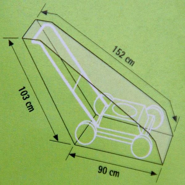 Afdekhoes Grasmaaier 4 Afdekhoes Grasmaaier - Afbeelding 2
