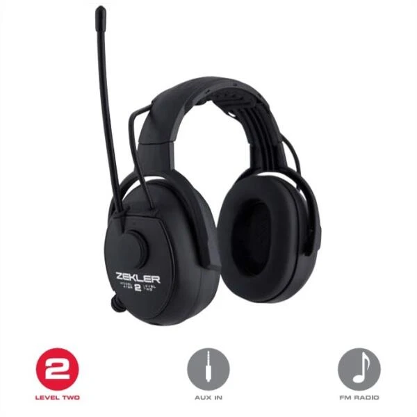 Gehoorbescherming ZEKLER 412R - Met Radio 4 Gehoorbescherming ZEKLER 412R - Met Radio - Afbeelding 2