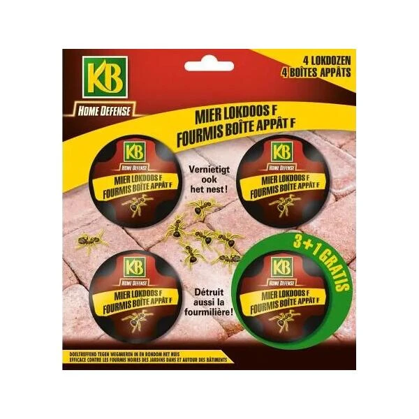 Home Defense Mierenlokdoos KB - 3+1 Gratis 3 Home Defense Mierenlokdoos KB - 3+1 Gratis