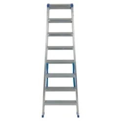 Dubbele Trapladder Sparta DUO 2 × 8 Treden -Tuinonderhoud Buiten Korting ind dubbele trapladder sparta duo 2x8tr 1603372776 600