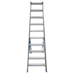 Dubbele Trapladder Sparta DUO 2 × 10 Treden -Tuinonderhoud Buiten Korting inddubbele trapladder sparta duo 2x10tr 1603373205 600