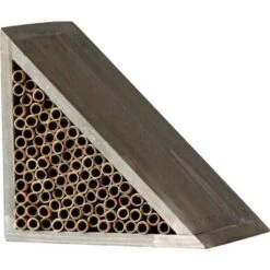 Insectenhotel BEE BAR Voor Vegtrug Grijs 6 Insectenhotel BEE BAR Voor Vegtrug Grijs -Tuinonderhoud Buiten Korting insectenhotel voor vegtrug grijs 1542116180 1 600