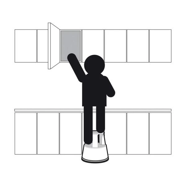 Kick Step Metaal Antraciet - 43 Cm 5 Kick Step Metaal Antraciet - 43 Cm - Afbeelding 3