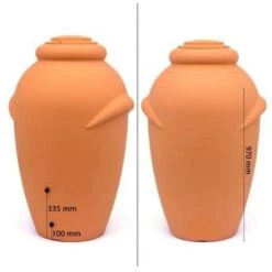 Regenton Terracotta - 360 Liter -Tuinonderhoud Buiten Korting regenton terracotta 360 liter 1484062132 4 600
