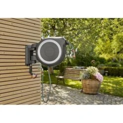 Wandslangenbox GARDENA RollUp Wit - M/L - 25 M -Tuinonderhoud Buiten Korting wandslangenbox gardena rollup wit ml 1651154526 3 600