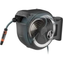 Wandslangenbox GARDENA RollUp Wit - M/L - 25 M -Tuinonderhoud Buiten Korting wandslangenbox gardena rollup wit ml 1651154526 5 600