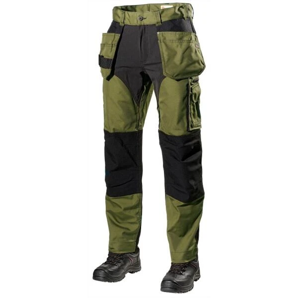 Werkbroek Stretch Heavy Duty Groen - Maat 48 3 Werkbroek Stretch Heavy Duty Groen - Maat 48